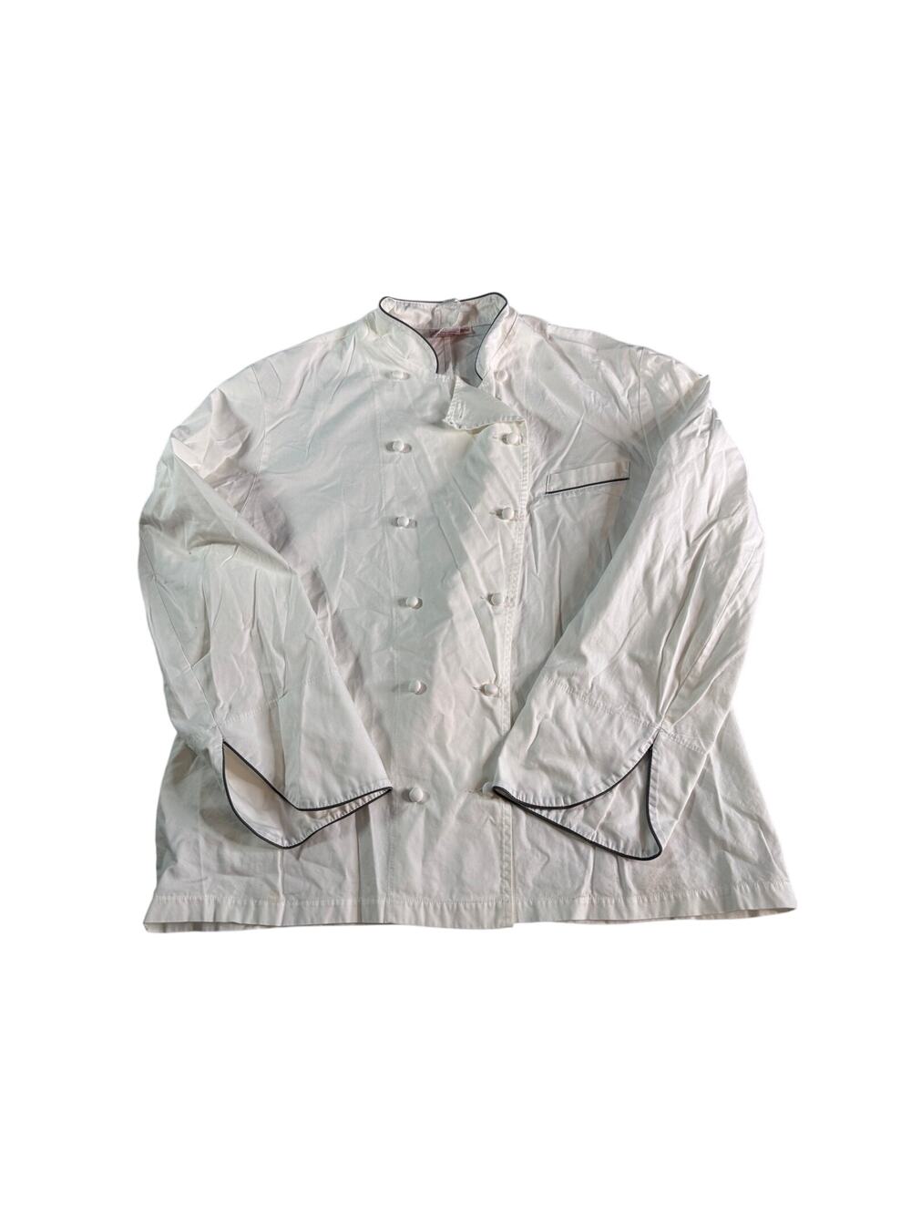 Bragard White Chef Jacket Coat US 44 100% Cotton Double Breasted Culinary